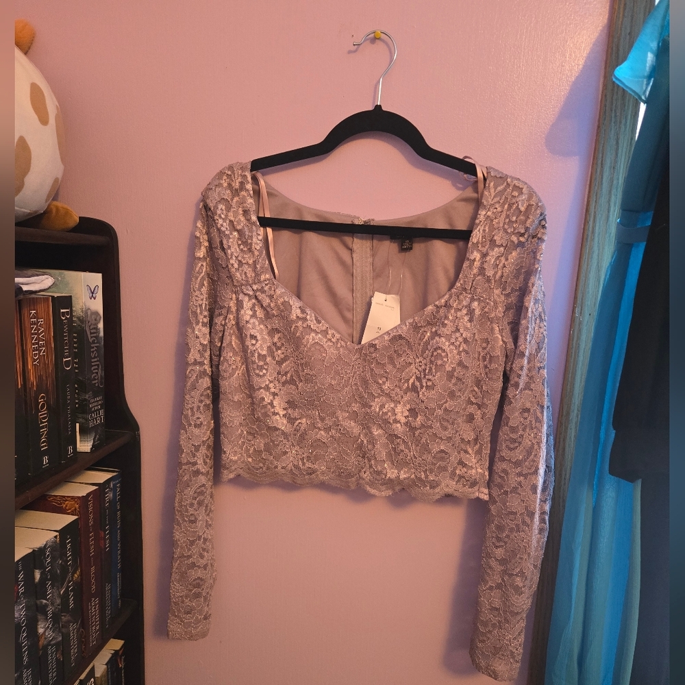 City Studio 13 Lace Crop Top